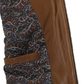 Gabicci Mens Cognac Tan Leather Rally Jacket