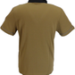 Gabicci Vintage Mens Archive Patrick Nutmeg Brown 70s Mod Polo