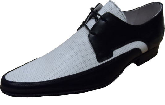 Ikon Original The Jam Shoe Black and White Mod Shoes