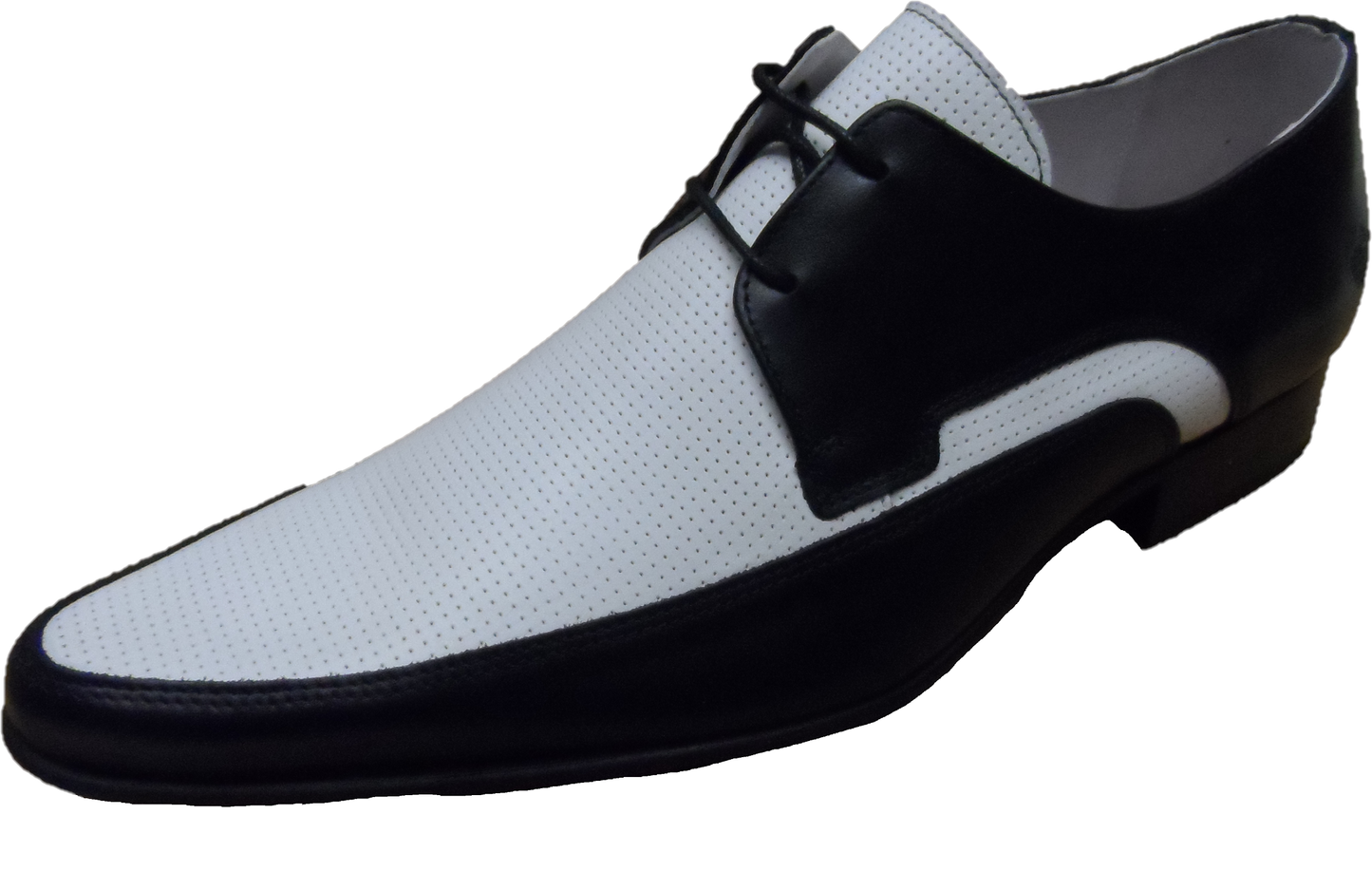 Ikon Original The Jam Shoe Black and White Mod Shoes