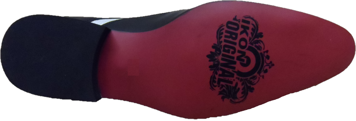 Ikon Original The Jam Shoe Black and White Mod Shoes