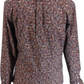 Lambretta Retro Button Down Burgundy Paisley Print Shirt