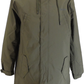 Lambretta Mens Khaki Green Ripstop Waterproof Parka