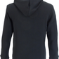 Lambretta Mens Black/Gold Full Zip Logo Hooded Top
