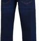 Trojan Mens Mid Wash Stretch Straight Leg Jeans