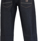 Trojan Mens Raw Denim Straight Leg Jeans