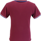 Trojan Mens Port Red Twin Tipped Polo Shirt