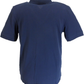 Ben Sherman Men's Navy Striped 100% Cotton Polo Shirt