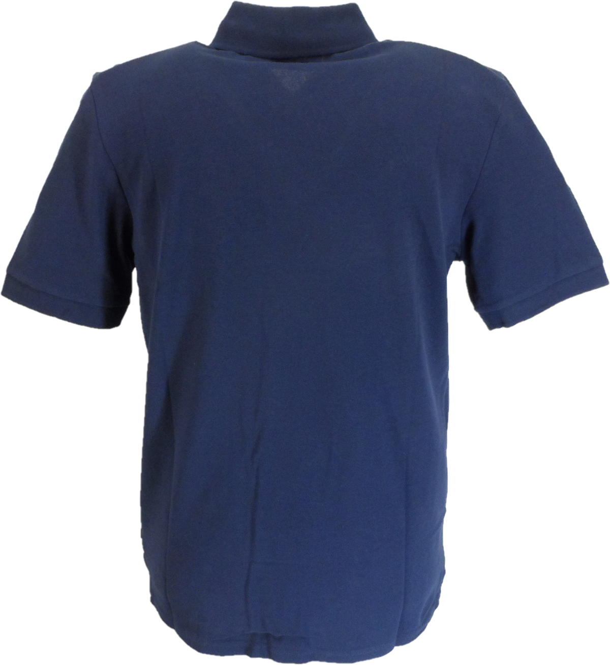Ben Sherman Men's Navy Striped 100% Cotton Polo Shirt
