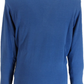 Gabicci Vintage Mens Argyle Airforce Blue Knitted Polo