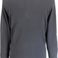 Gabicci Vintage Charcoal Grey Soda Stripe Knitted Polo