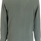 Gabicci Vintage Khaki Green Soda Stripe Knitted Polo