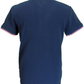 Lambretta Navy/Blue/Red/Jet Retro Target Logo 100% Cotton Polo Shirts