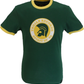 Trojan Mens Green Spirit of 69 100% Cotton Peach T-Shirt