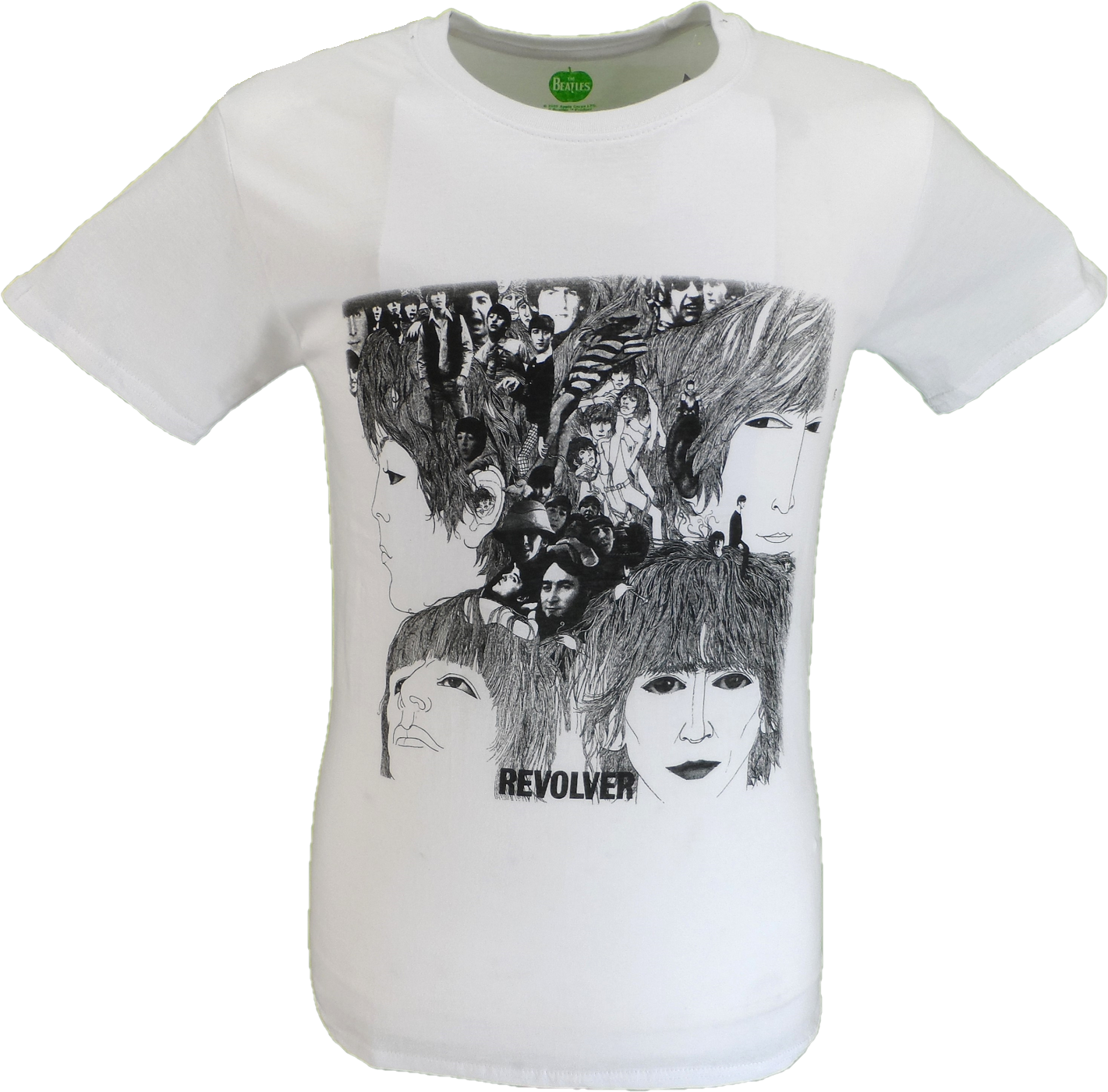 Mens Officially Licensed The Beatles Revolver Album Cover T Shirts
