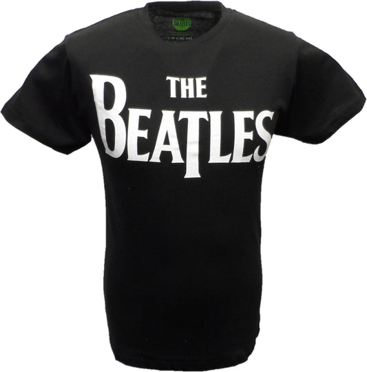 Herre Officially Licensed beatles klassiske logo-t-shirts