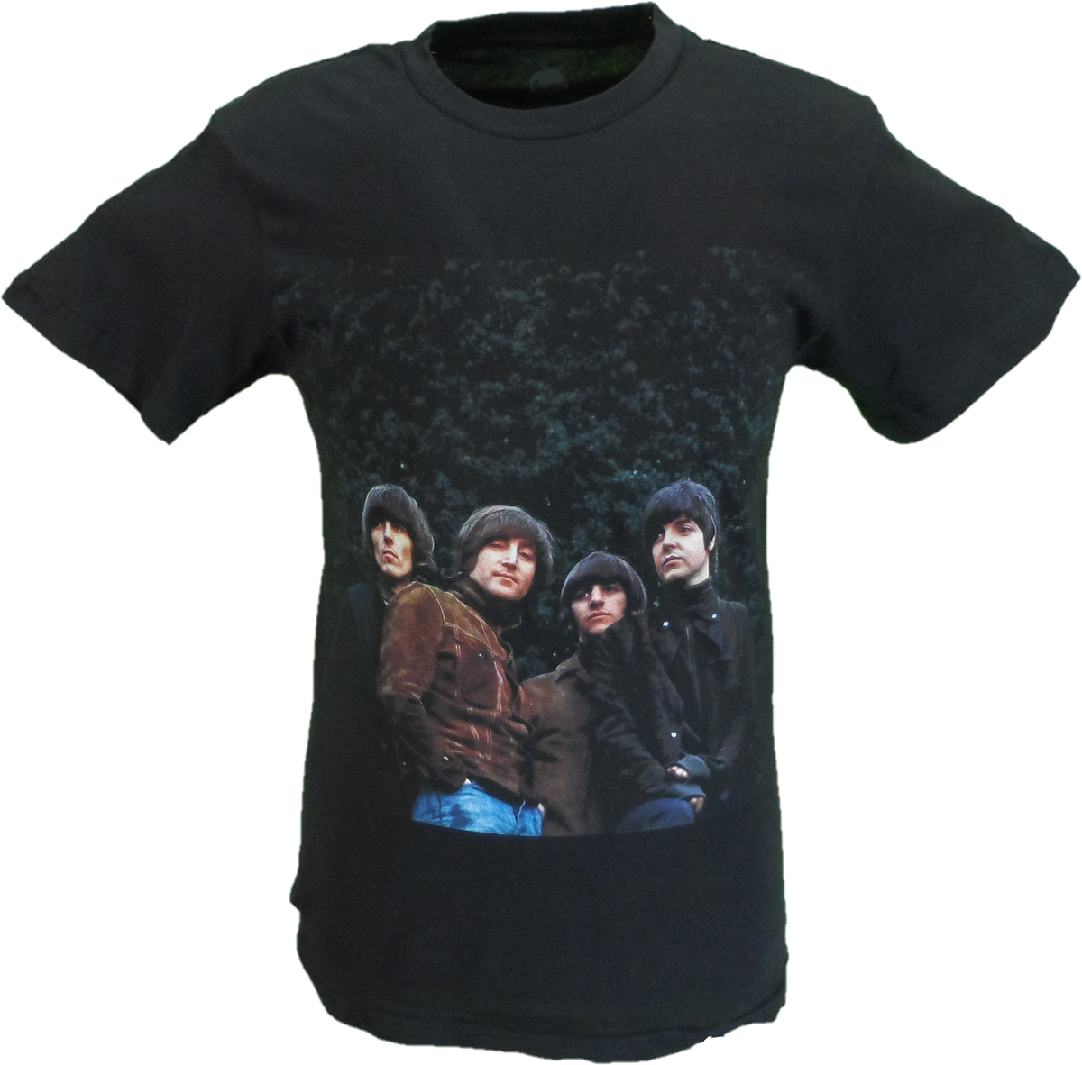 Mens Officially Licensed The Beatles Rubber Soul Photo T Shirts