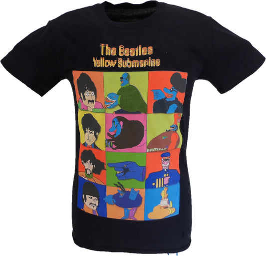 Mens Officially Licensed The Beatles Yellow Submarine Characters T Shirts