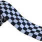 Mazeys Mens Retro Checkerboard Skinny Ties