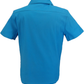 Bowling Shirts روكابيلي باللون الأزرق المتوسط Mazeys