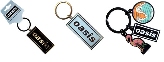 The Classic Oasis Metal Key Rings