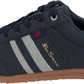 Mens Ben Sherman Feedback Navy/Grey Blue Trainers