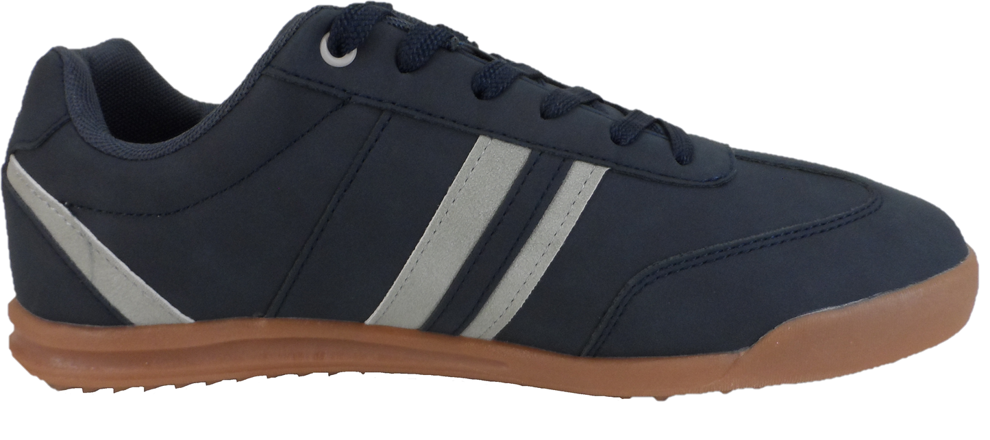 Mens Ben Sherman Feedback Navy/Grey Blue Trainers