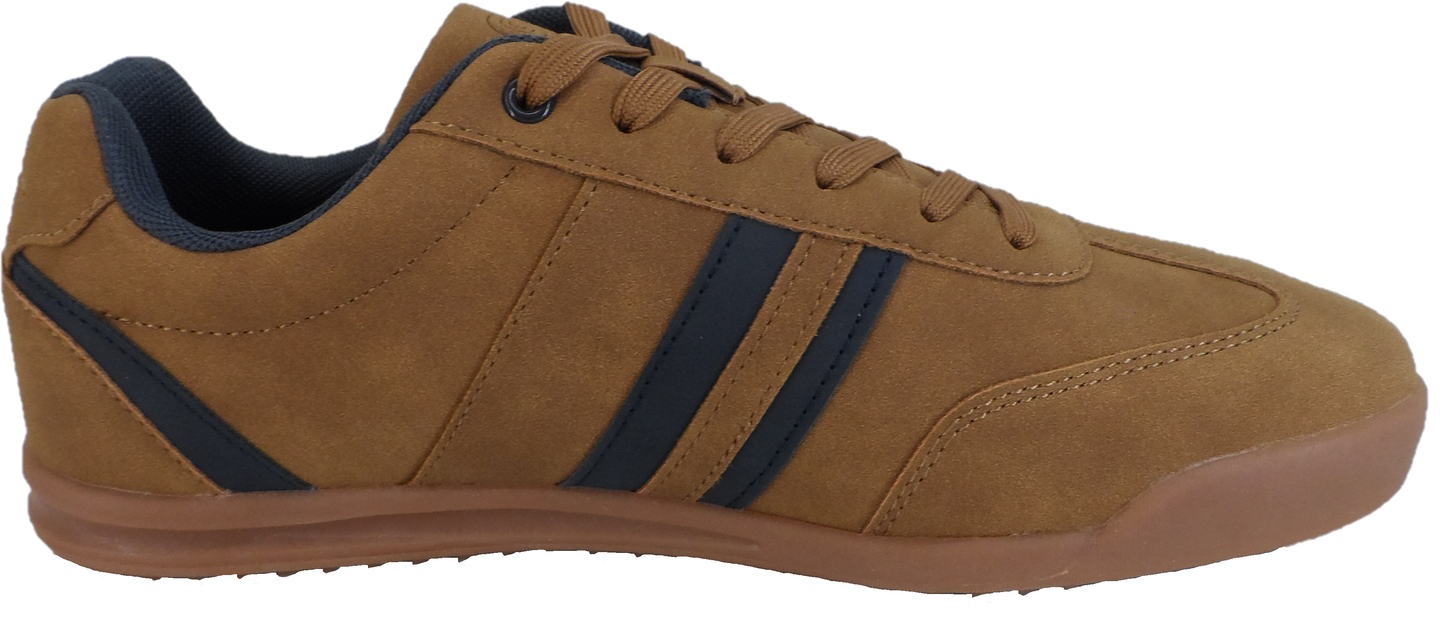 Mens Ben Sherman Feedback Tan/Navy Trainers