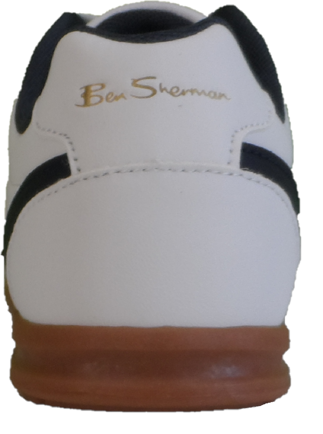 Mens Ben Sherman Feedback White/Navy Trainers