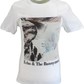 Herre hvid officielt Echo & the Bunnymen's Porcupine T-shirt