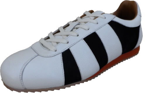 Delicous Junction Mens White Chad Trainers