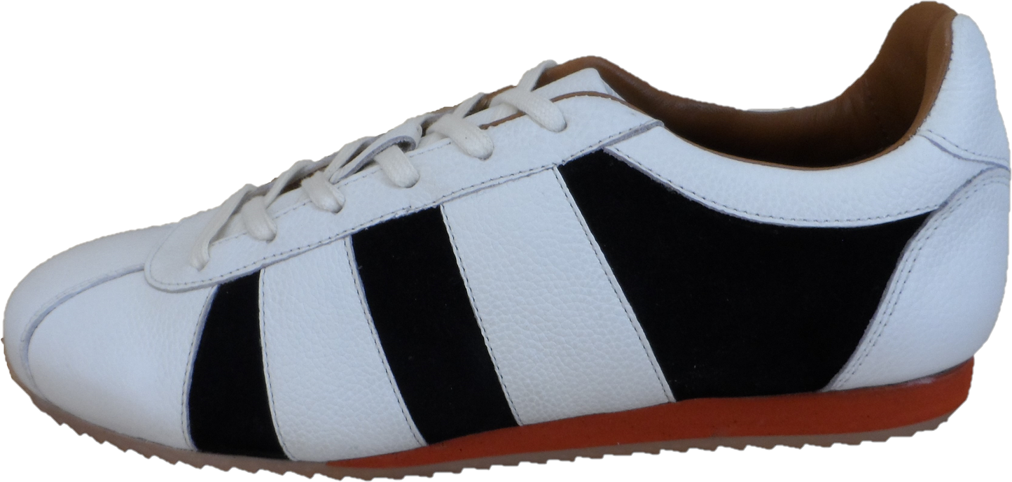 Delicous Junction Mens White Chad Trainers