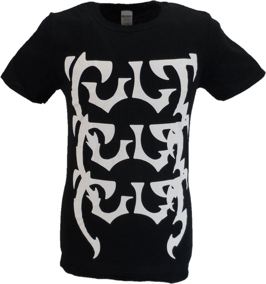 Mens Official The Cult Repeating Logo T Shirt