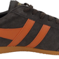 Gola Classics Dark Brown/Orange Harrier Trainers