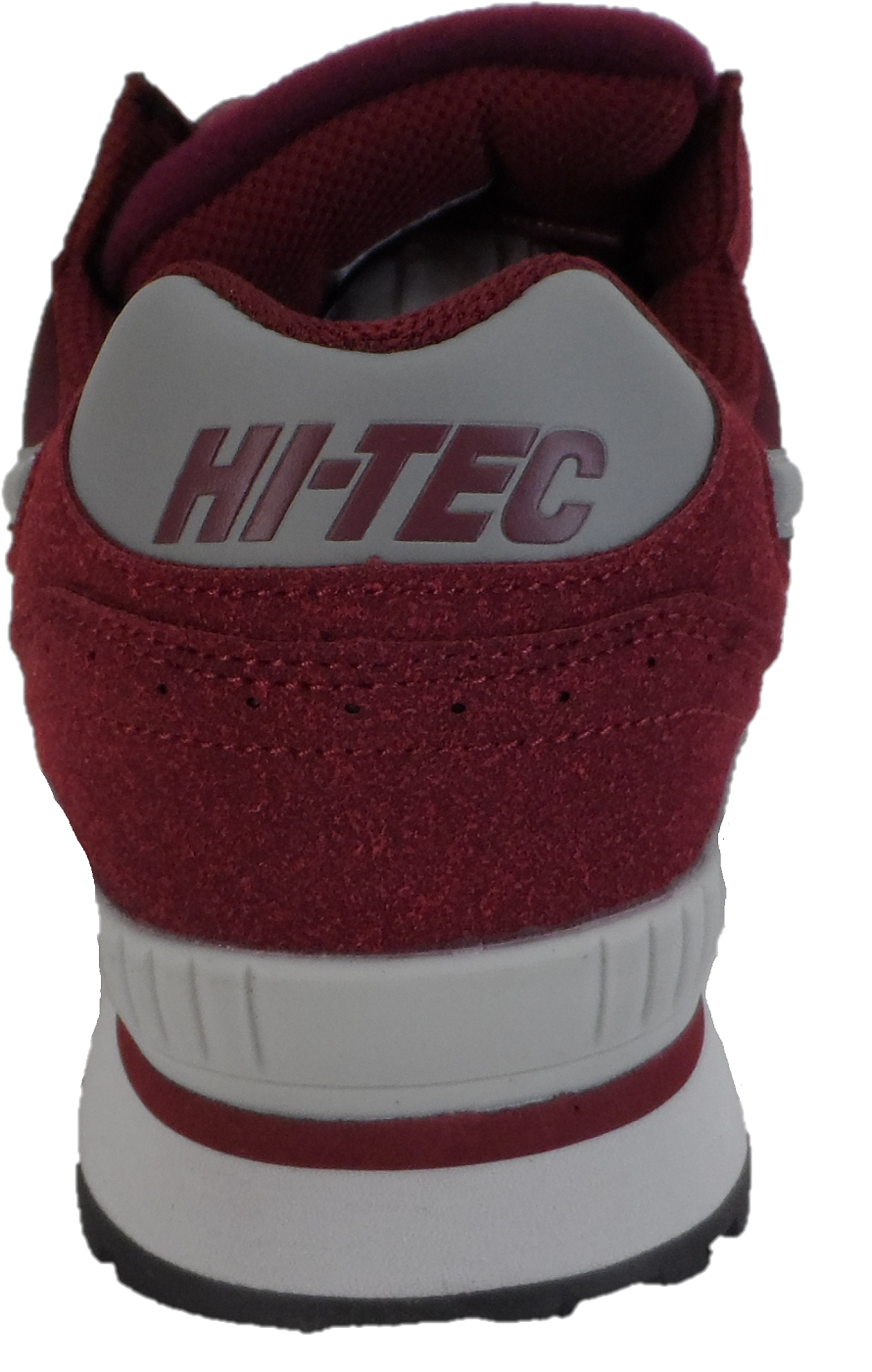 Hi Tec Cherry Red Sliver Shadow OG Retro Trainers
