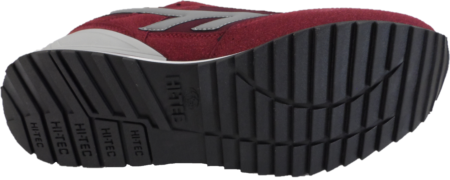 Hi Tec Cherry Red Sliver Shadow OG Retro Trainers