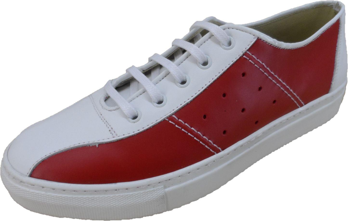 Ikon Original Herren-Bowling-Sneaker in Rot, Weiß und Blau