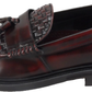 Ikon Original Oxblood Real Weave Retro,Ska,Northern Soul Tassel Loafers