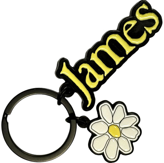 Mens Officially Licensed James Key Rings