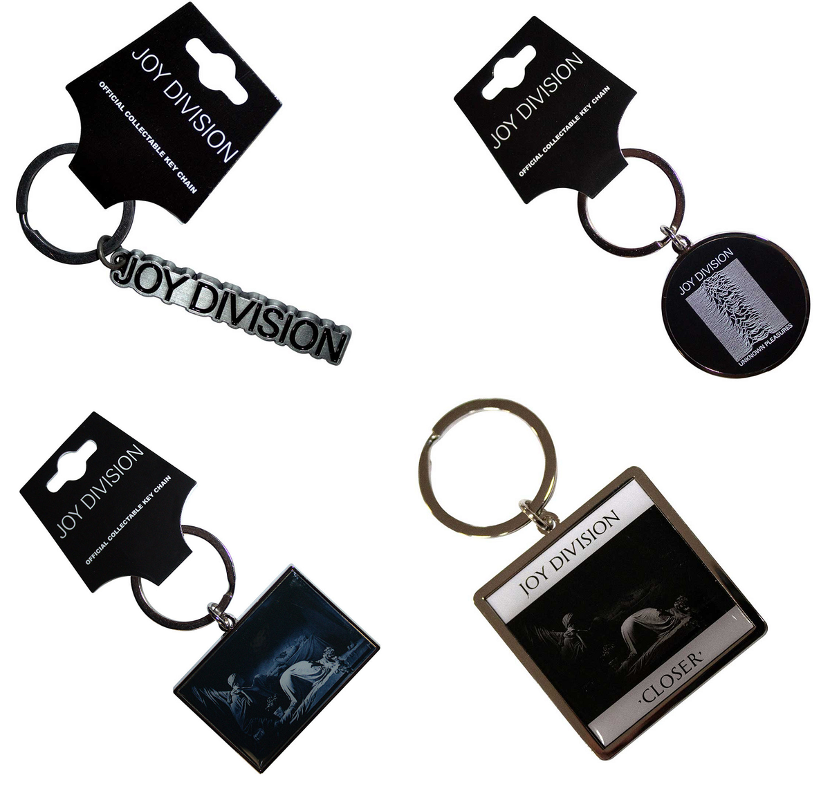 The Jam Key Rings The Classic Joy Division Key Ring – Mazeys UK