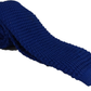 Mazeys Mens Retro Mod Square Handmade End Knitted Ties