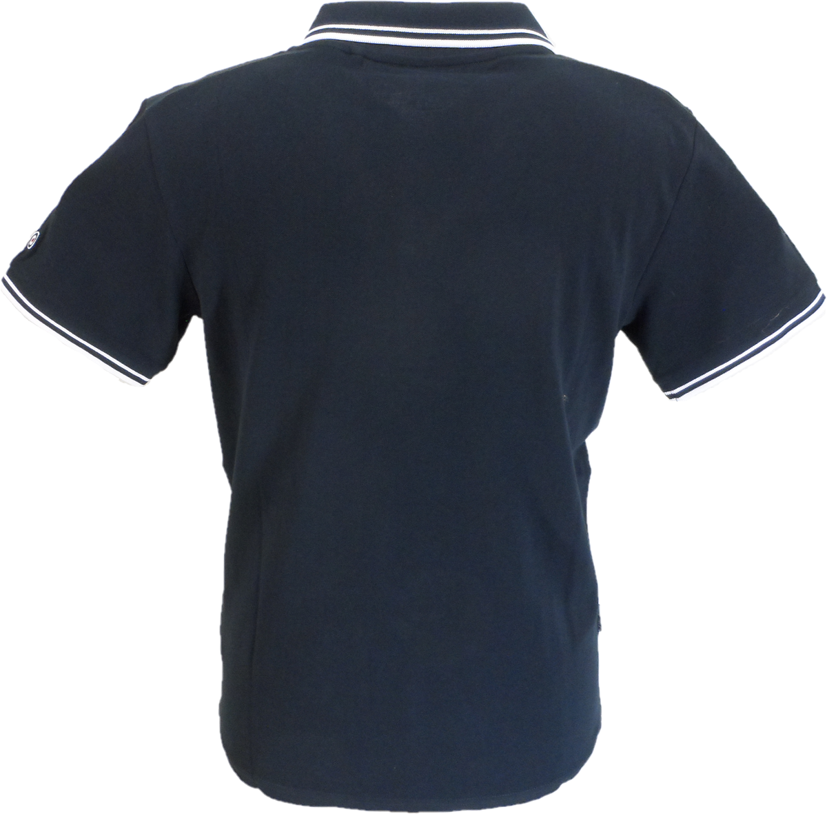 Lambretta Ladies Navy/White Cotton Polo Shirt