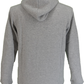 Lambretta Mens Grey Marl Target Logo Hooded Top