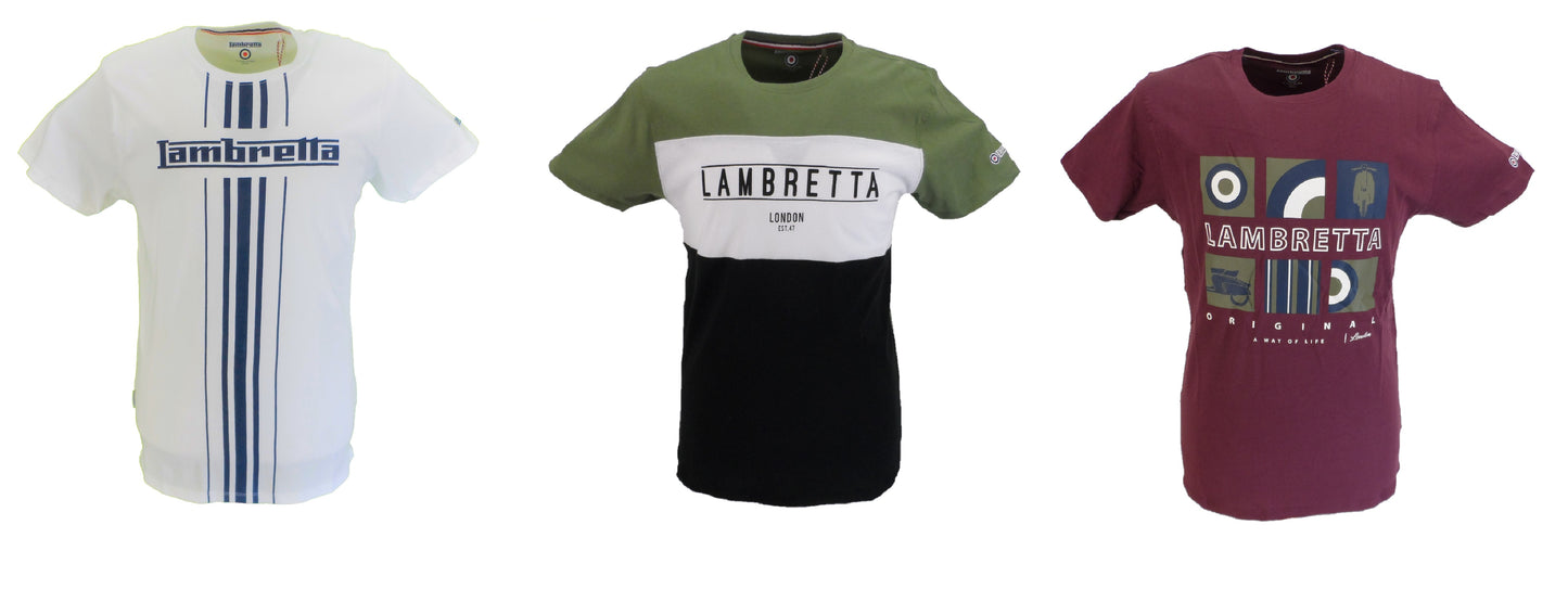 3 Pack of Lambretta T Shirts all Size Small