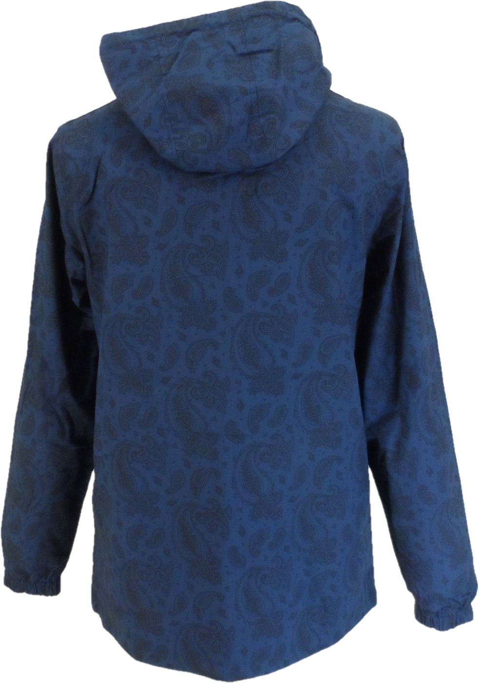 Lambretta Navy Blue Paisley Field Jacket Mazeys UK