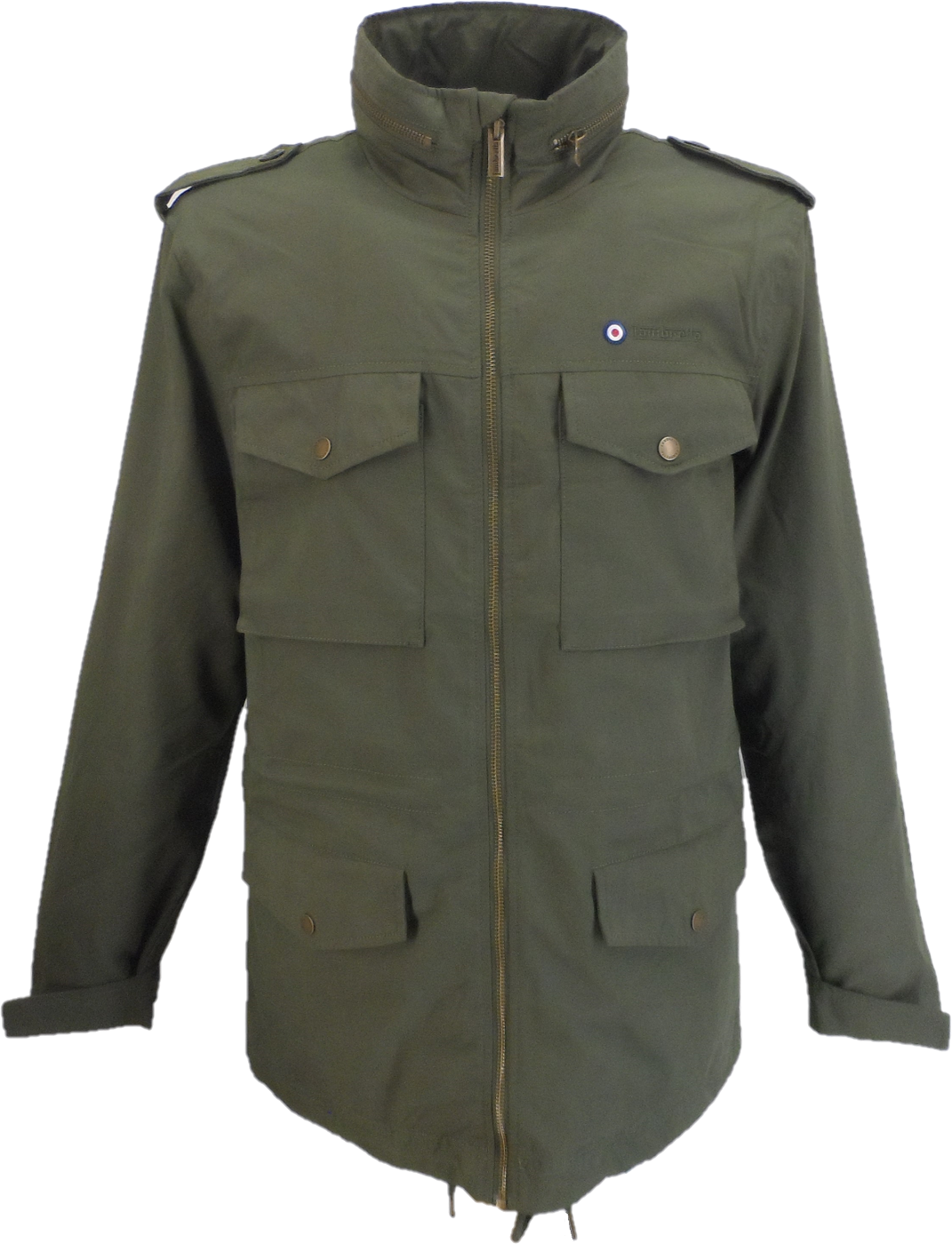 Lambretta Mens Retro M-65 Military Jacket