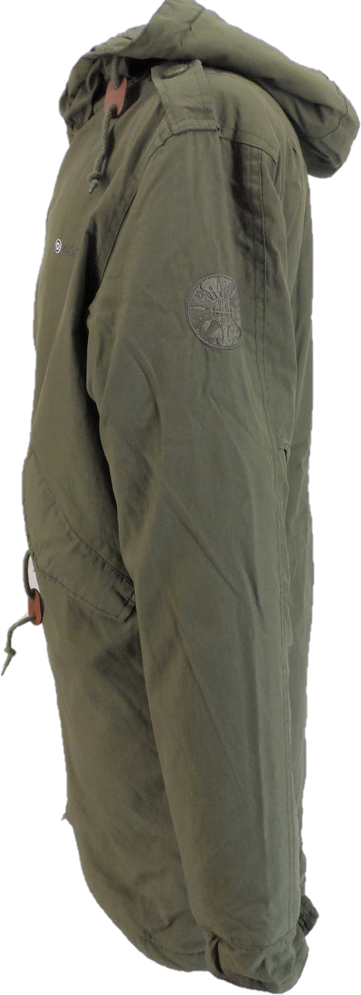 Parka retro con cola de pez m51 para hombre Lambretta