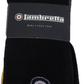 Lambretta Mens 5 Pair Pack of Black Contrast Target Socks