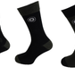 Lambretta Mens 3 Pair Pack of Black/Khaki Socks