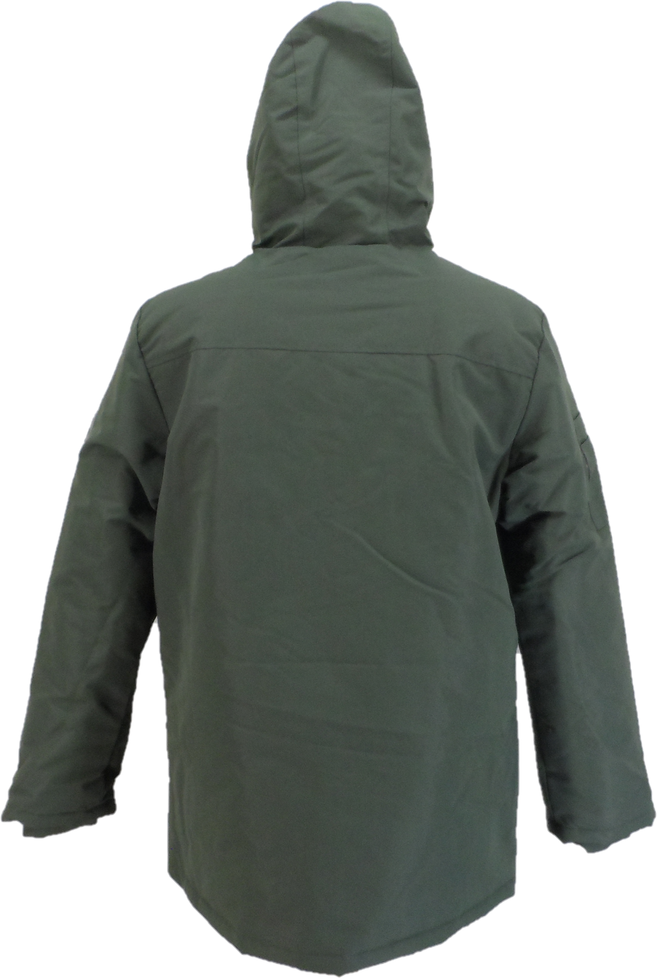 Lambretta Mens Green Utility Retro Parka